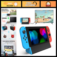 Portable TV Docking Station for Nintendo Switch  OLED - 4K HDMI, USB, Type C Po