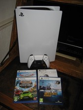 PS5 CONSOLE  (2022 edition) plus controller and four games.FINAL PRICE