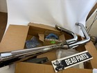 Harley Softail 2 into 1 65120 97 Screamin Eagle exhaust pipes muffler sys. LooK