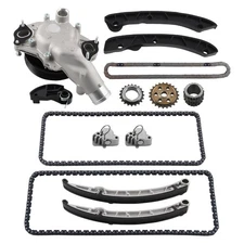 Timing Chain Kit Water Pump For Jaguar Land Rover F-Pace XF XE XJ Discovery 5.0L