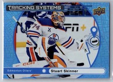2025-26 Upper Deck Stuart Skinner Tracking Systems #TS-11 Edmonton Oilers