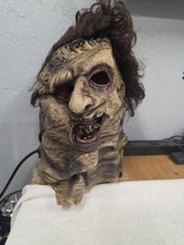 Leatherface Latex Mask Texas Chainsaw Massacre Halloween New Line Prod