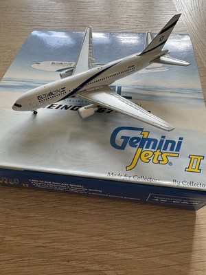 Gemini Jets El Al Boeing 767-200 4X-EAA Maßstab 1:400 Die Cast Modell