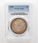 1898 Morgan Silver Dollar AU58 PCGS Beautiful Tone *6910