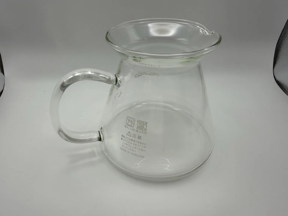 Servidor de café Kalita 500 Server G vidro – levemente usado com caixa - Imagem 3 de 4