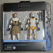 Star Wars 6  Black Series OBI-WAN KENOBI & CLONE TROOPER 212TH Republic 2-Pack