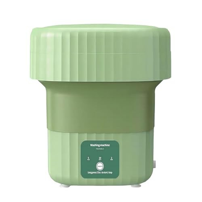 #ad #ad ZNOOOE PORTABLE WASHING MACHINEFOLDABLE MINI WASHER CAMPING RV TRAVEL GREEN $30.84
