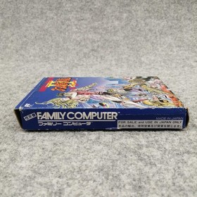 Famicom Software Model Double Dragon Ii Technos Japan FLj75