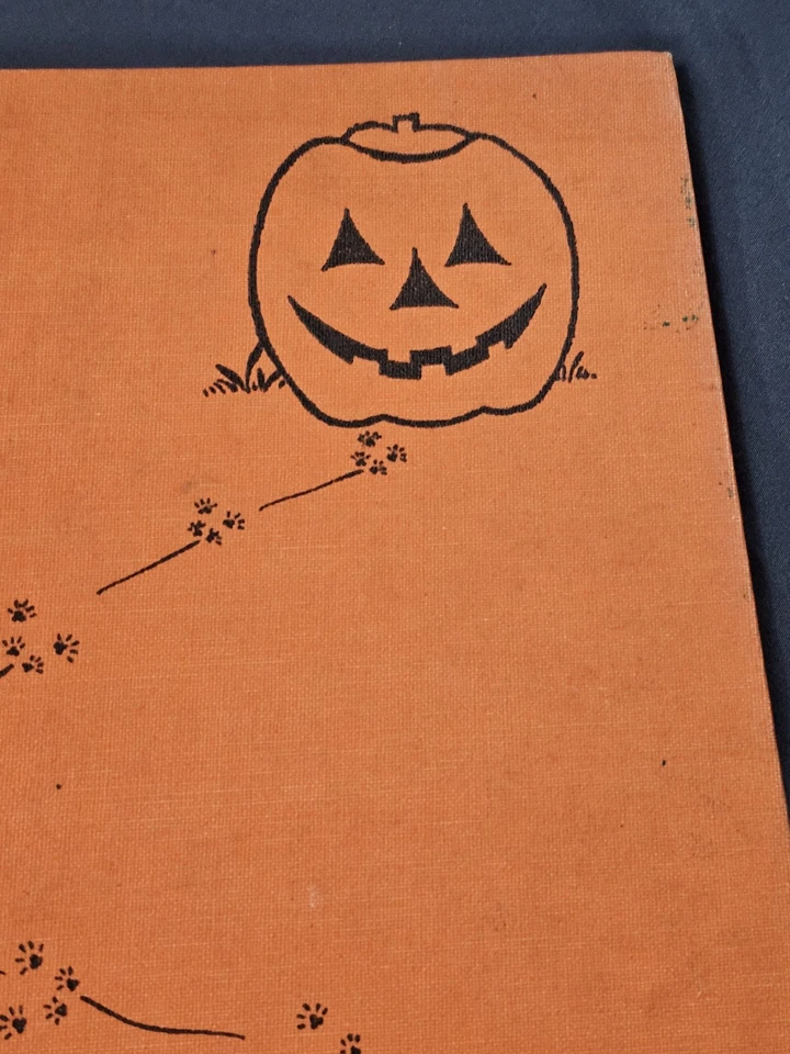 MOUSEKIN’S GOLDEN HOUSE Edna Miller 1964 HC Halloween  AS IS Library Card - Image 3 of 4