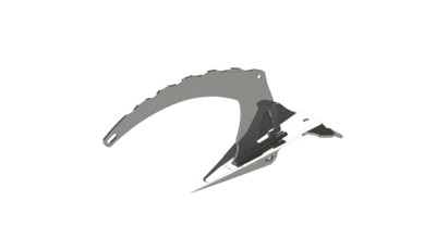 M2 Performance 8lb Mantus Stainless Steel Anchor - Boat Stern Yacht Rear