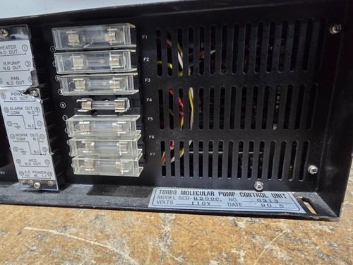 Power Tested Seiko-Seiki STP Control Unit Model SCU-H200C Turbo Pump Controller - Picture 10 of 14
