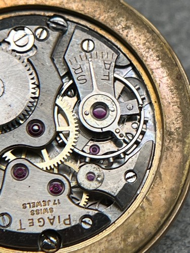 #1237 PIAGET DRESSWATCH MOVEMENT MOVEMENT & DIAL HANDS MANUAL WINDING 31.7mm - Picture 4 of 5