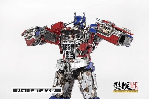 Nueva figura de acción Fantasmo Studio FS-01 Elite Leader OptimusPrime juguete en stock - Imagen 4 de 6