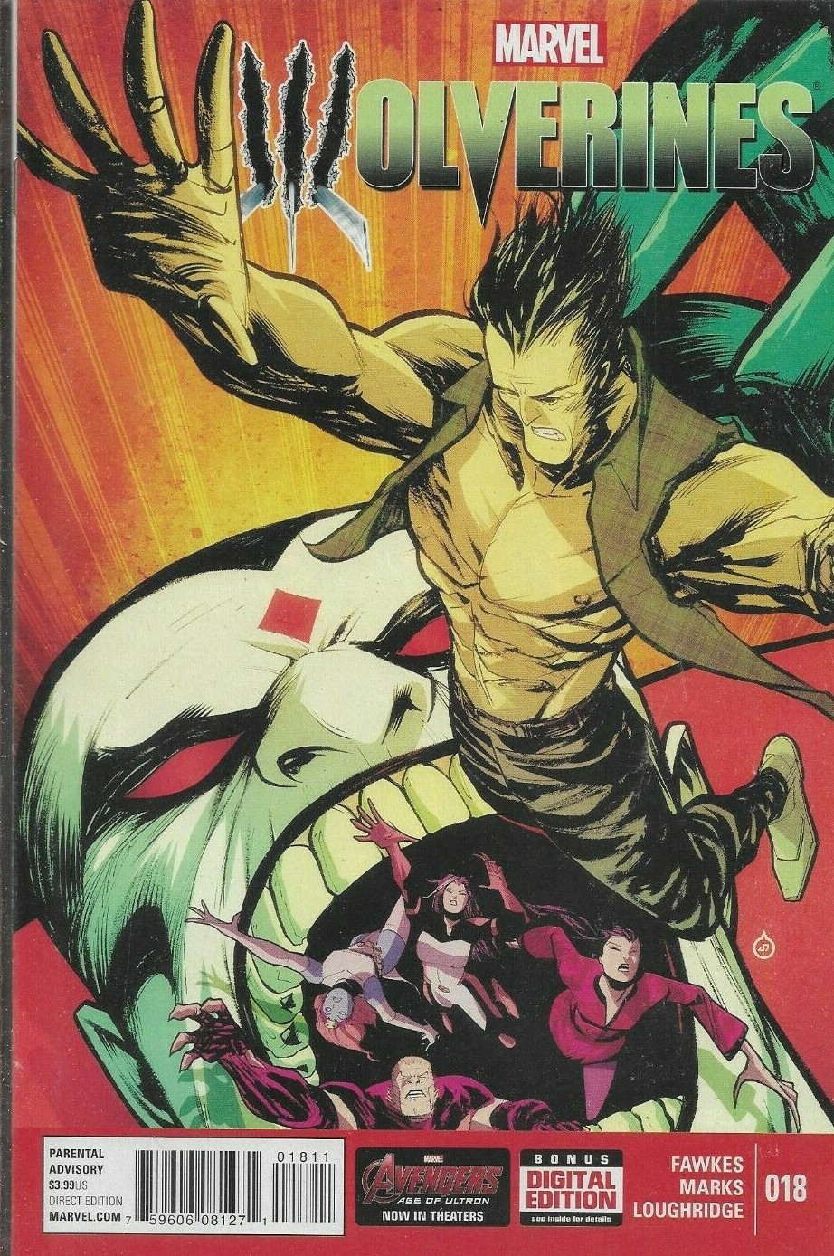 WOLVERINES (2015) #18 - Back Issue