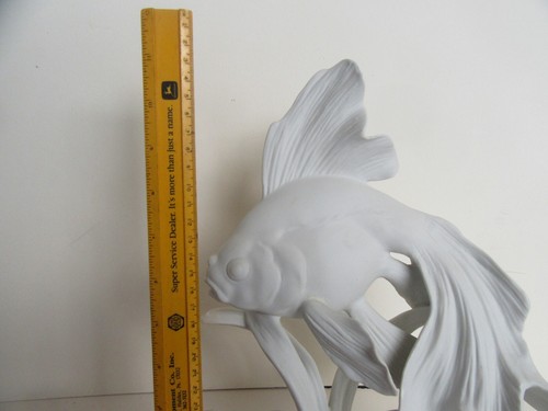 Rare Vintage Wilhelm Rittirsch Porcelain Goldfish Sculpture Figurine, Germany - Picture 2 of 24