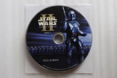 Star Wars Attack of The Clones DVD Full Screen