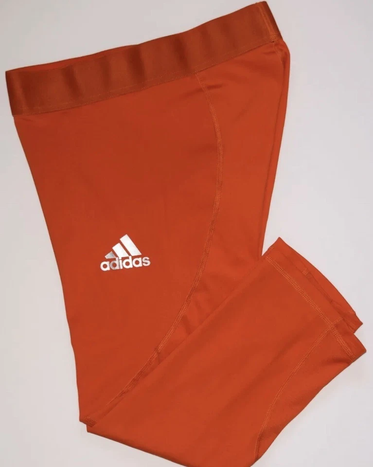 🩳 Medias Adidas 2XL Colegial Naranja Alphaskin Deportes 34M 3/4 Ajuste 2J Foto 2 de 4