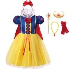 Baby Girl's Snow White Princess Birthday Party Fancy Dresses