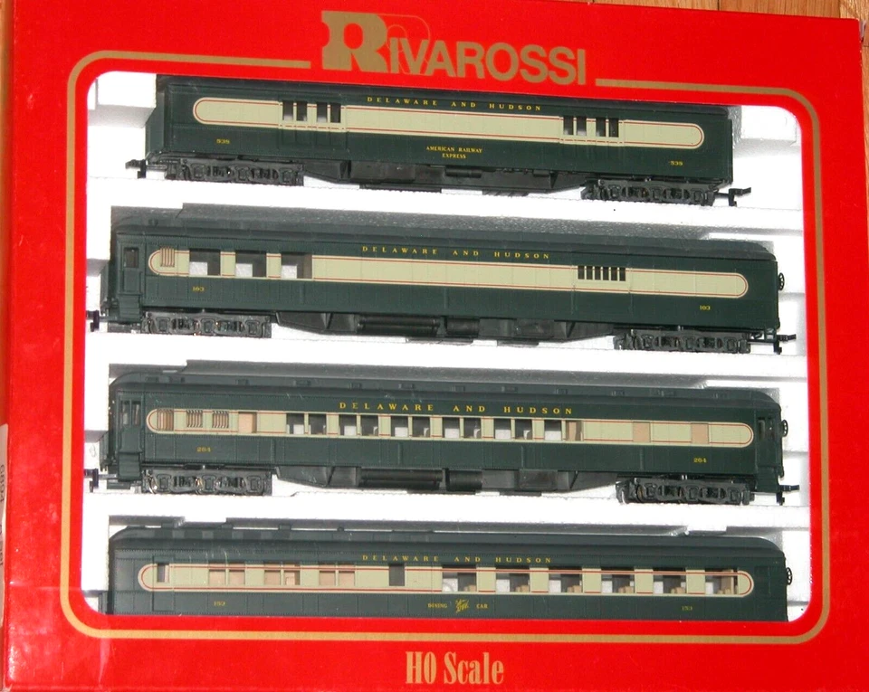 HO RIVAROSSI 6894 6895 A B SET 1920'S DELAWARE & HUDSON - Image 2 of 3