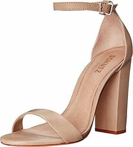 schutz block heels