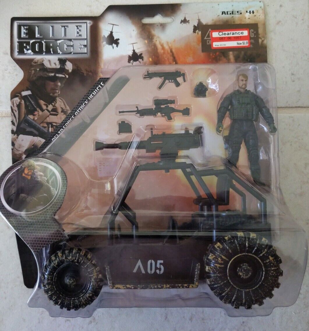 NEW 2015 BBI Elite Force DELTA FORCE ATTACK VEHICLE with DELTA FORCE FIGURE! S35