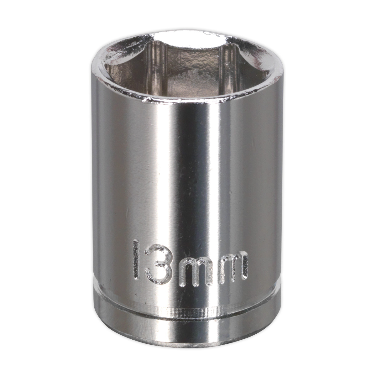 Sealey WallDrive Socket 13mm 3/8""Sq Drive - S0580