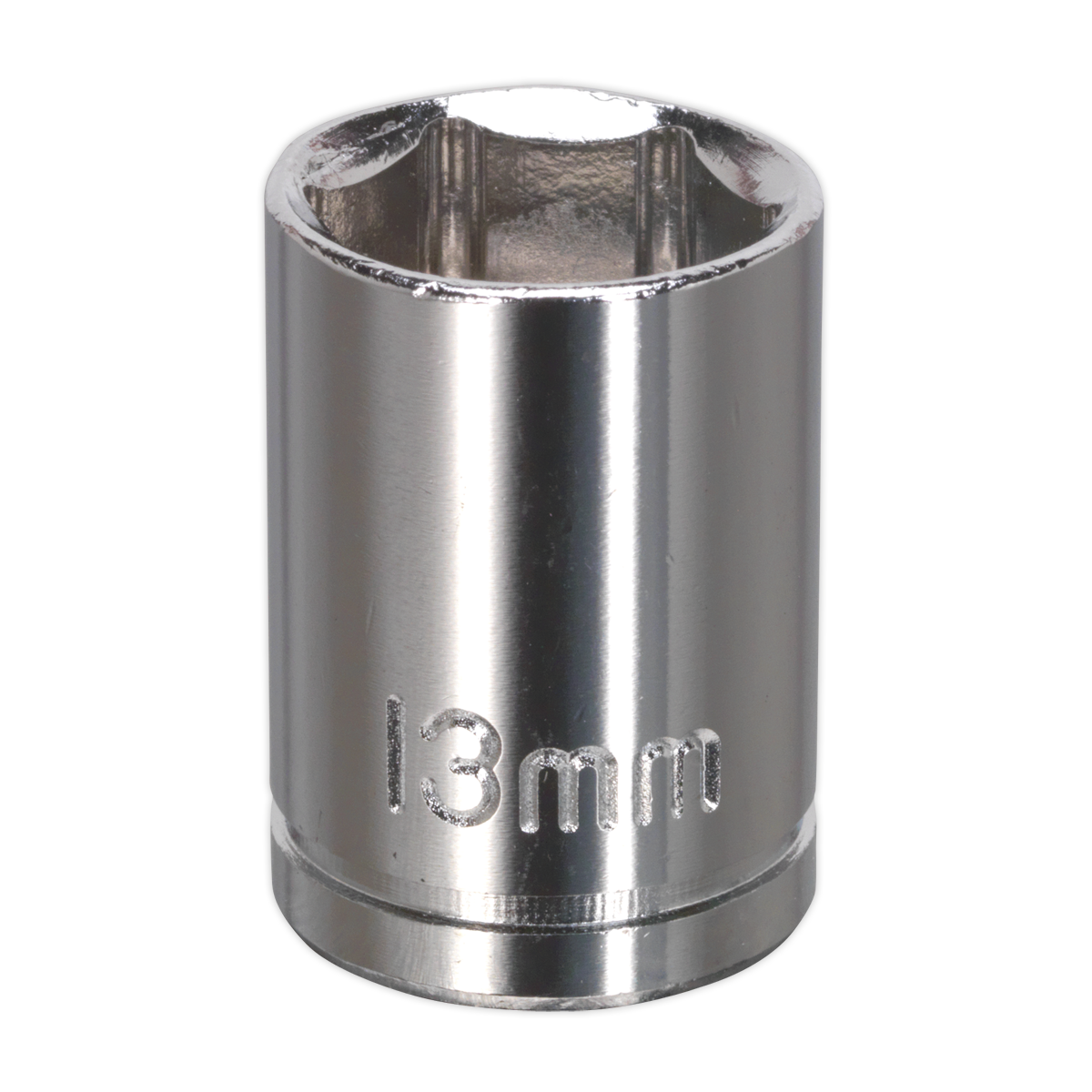 Sealey WallDrive Socket 13mm 3/8""Sq Drive - S0580