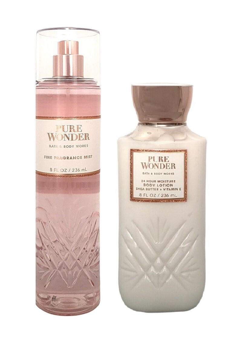 Bath & Body Works PURE WONDER Fine Fragrance Mist & Body