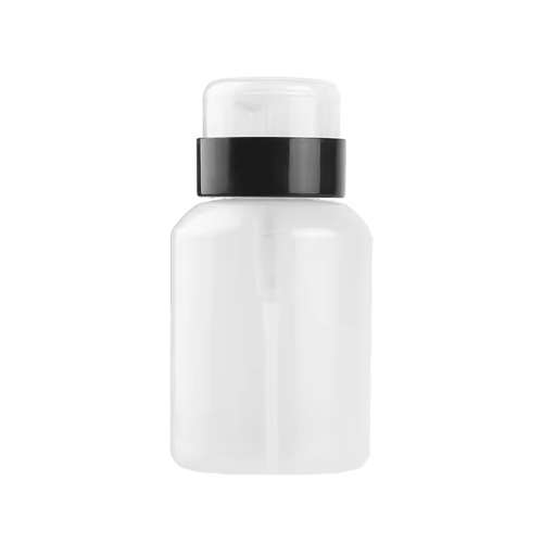 3pcs Leer Pressen Flasche Reiniger Kunststoff Alkohol Flasche Pumpe Faseroptisch