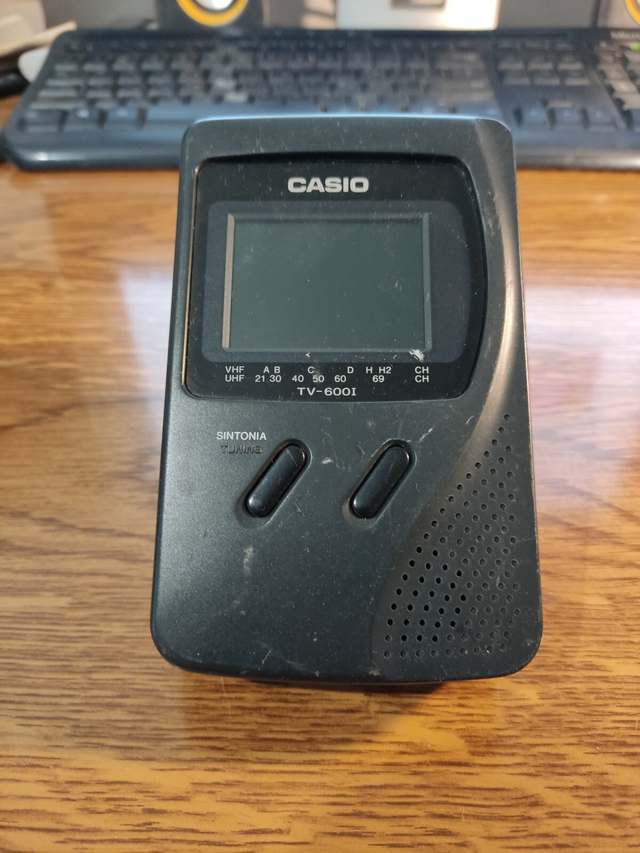 Casio TV 600 I Portable Tv Vintage | eBay