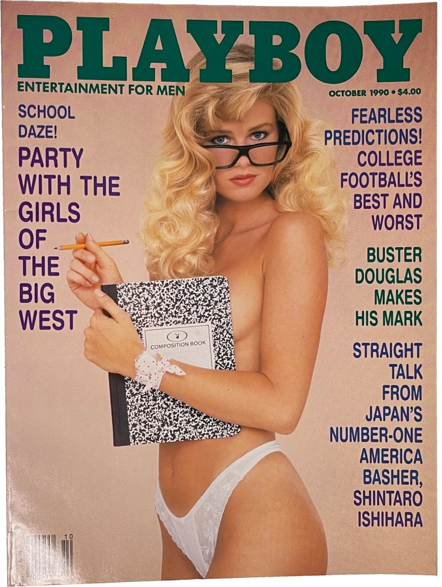 Playboy Magazine Vintage Centerfold October 1990 Brittany York David  Letterman | eBay