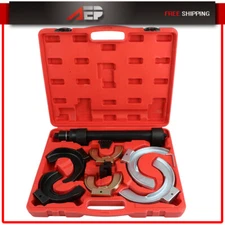 New MacPherson Interchangable Fork Strut Coil Spring Compressor Extractor Tool