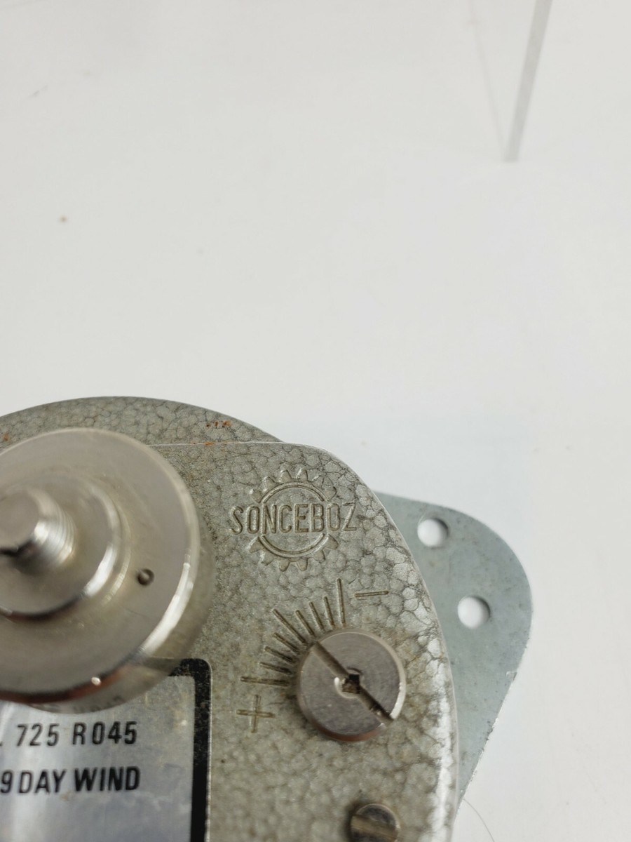 Sonceboz 725 R88 7D: Motore Azionamento Grafico Meccanico, Usato Ma In Ottime Condizioni! - Foto 2
