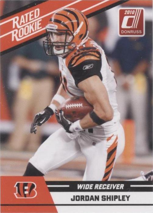 2010 Donruss Rated Rookie Jordan Shipley #59 - 1 of 2