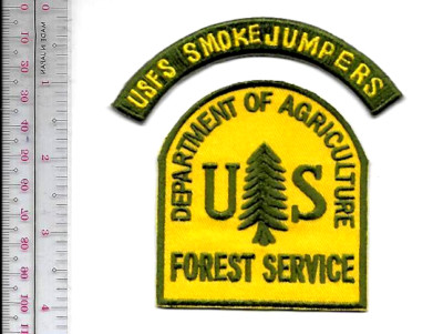 Hot Shot Wildland Fire Crew USFS Smokejumpers Forest Service Airborn NO TARIFF
