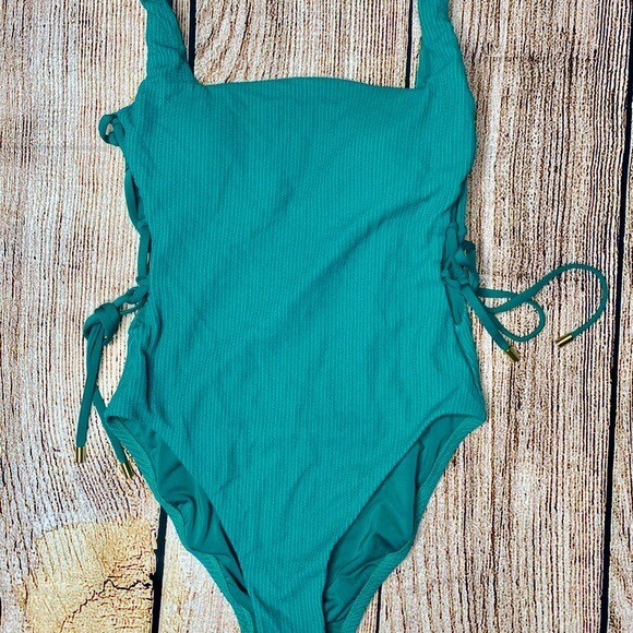 Sanctuary Sandbar Solid Square Neckline Lace Side… - image 2