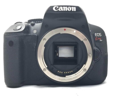 Canon キャノン EOS Kiss X6i Canon EOS Kiss X6i Digital SLR camera Lens Kit Body color Black