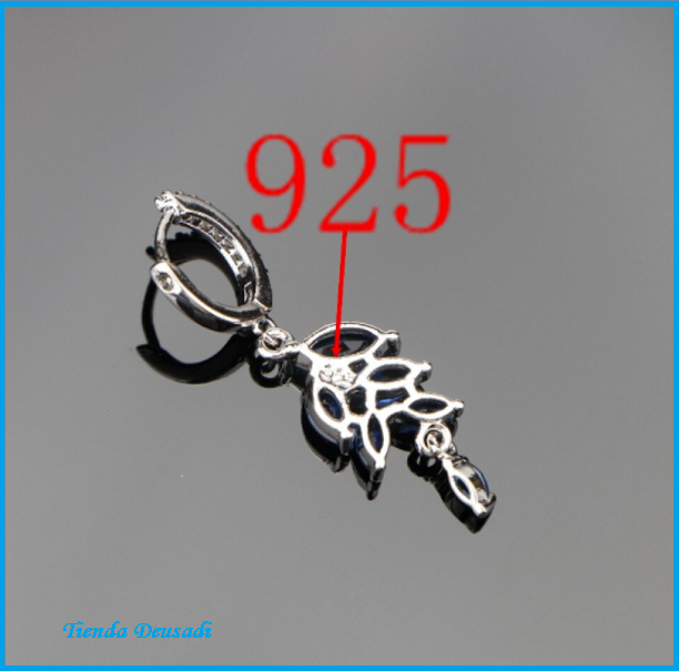 Orecchini Con Topazio Azzurro – Segni Gioielli - Foto 4