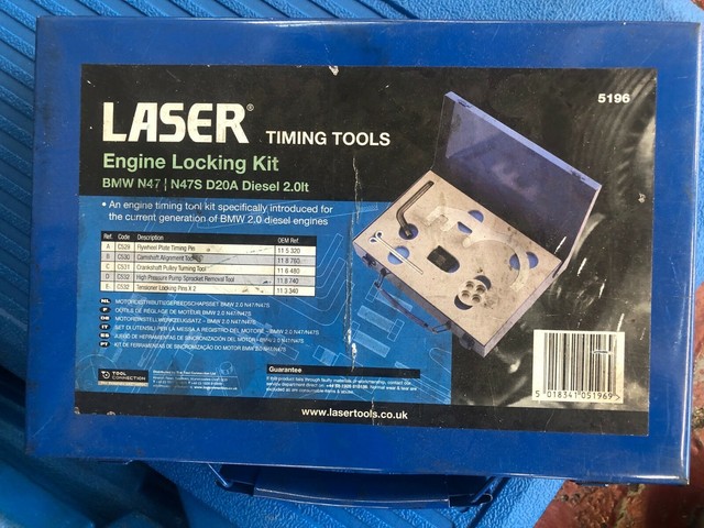 Laser 5196 Engine Timing Tool Kit fro BMW