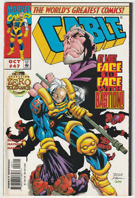   CABLE #47 Face to Face with Bastion!, Marvel Comics 1997 US-COMICHEFT TOP Z1