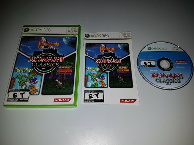 Konami Classics: Vol. 1 (Microsoft Xbox 360, 2009) for sale online | eBay