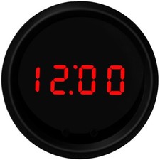 Clock Led Digital Red Led Black Bezel M8009r For Cars Trucks Made In Usa