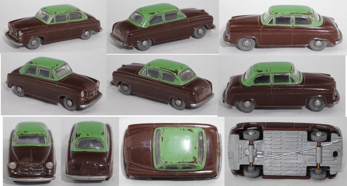 Siku Plastik V35F 00001 Borgward Isabella Hansa 1500