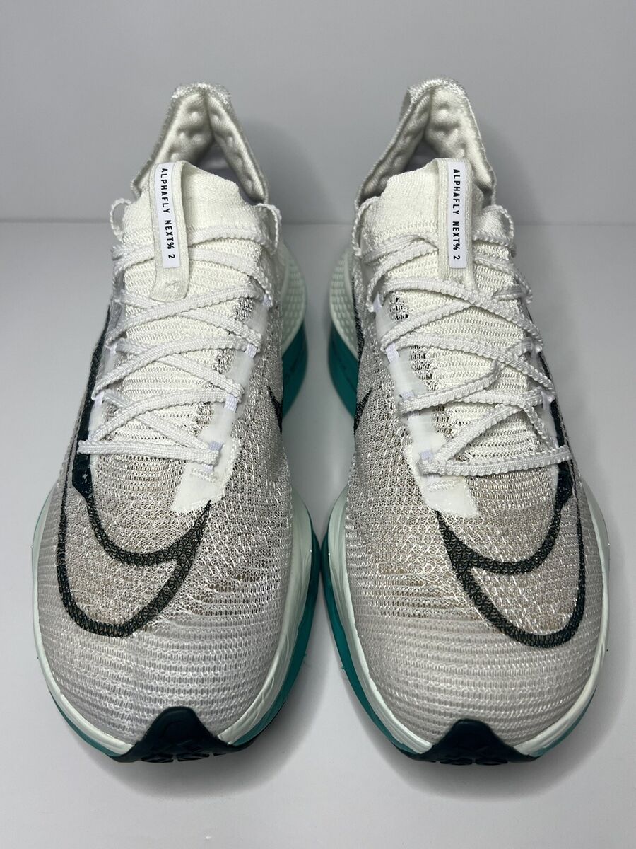 Nike Air Zoom AlphaFly NEXT% 2 'White Clear Jade' Men's Size Nike Air Zoom AlphaFly NEXT% 2 'White Clear Jade' Men's Size
