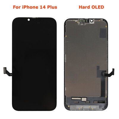 Hard OLED For iPhone 14 Plus LCD Display/Touch Screen Digitizer Replacement Part