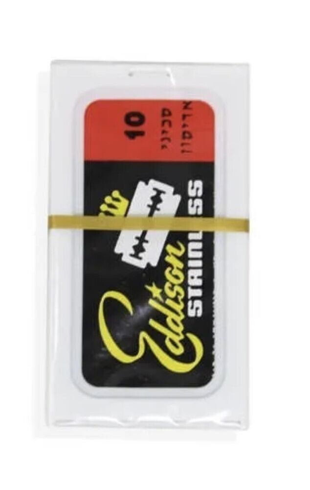 100 Personna Eddison Israeli Double Edge Blades For Safety Razor Shaving DE eBay
