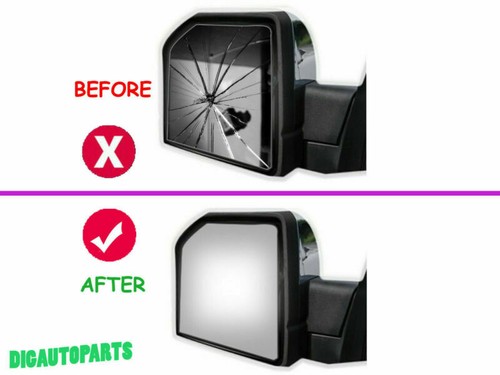 Mirror Glass Replace For 2017 Toyota Yaris iA Driver LH Side Adhesive Flat 4709 - Bild 6 von 11