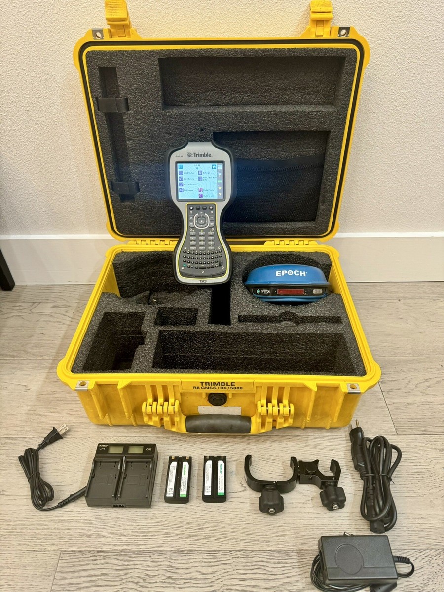 Spectra Epoch 50 GNSS Receiver UHF TSC3 Survey Pro 6.8 GPS L5