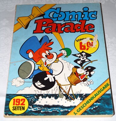Comic Parade 5. Geschenkausgabe Kelter u.a. kleine Falke, Käpt'n Snuffy, Mucki