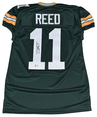 JAYDEN REED SIGNED AUTOGRAPHED GREEN BAY PACKERS #11 GAME CUT